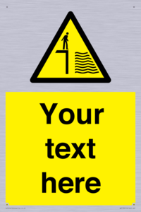 Custom Deep Water Sign